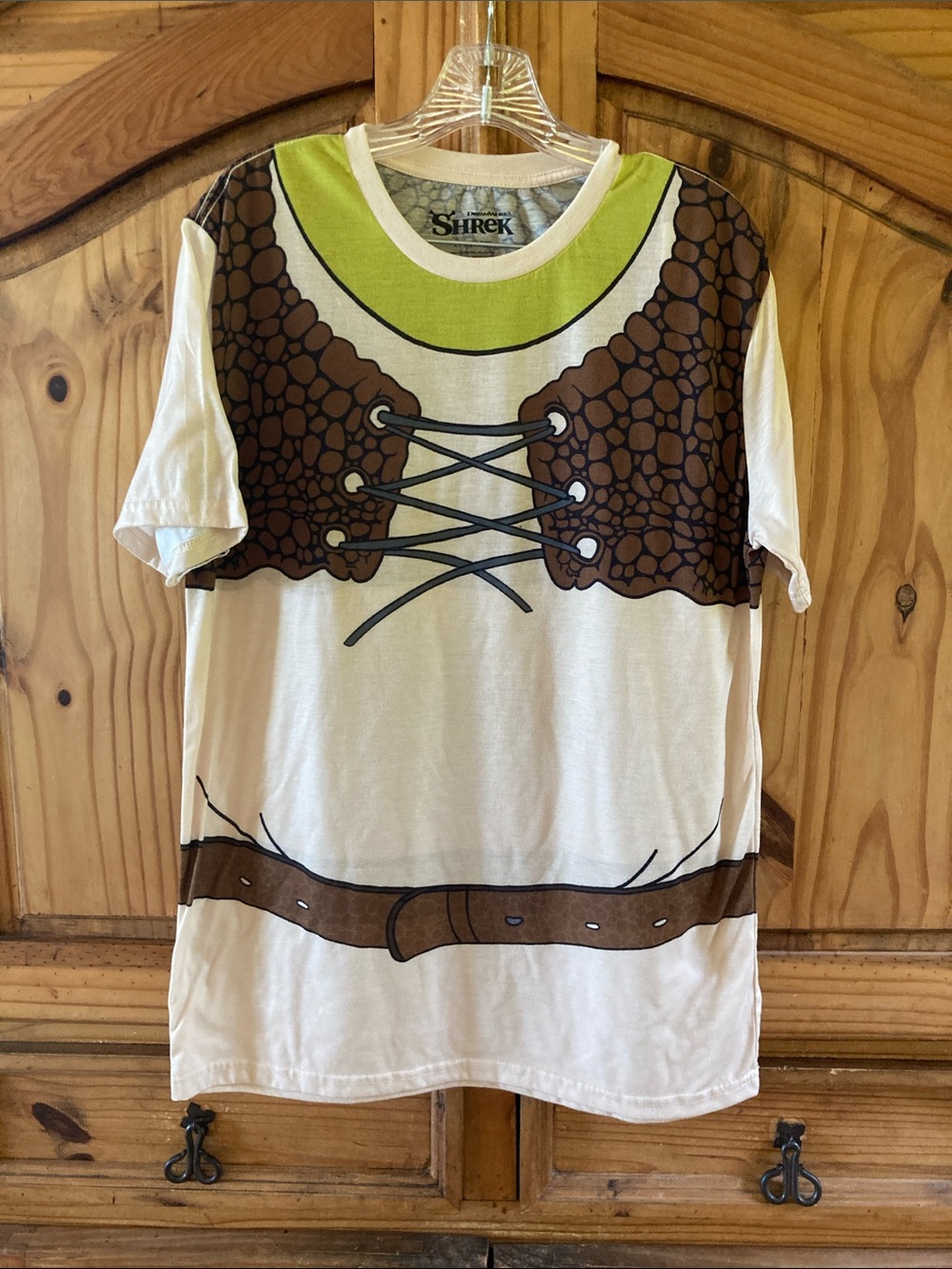 Men Shrek short sleeve t-shirt size L